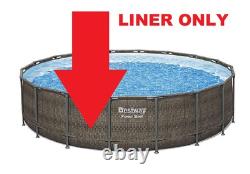 Replacement LINER for Coleman or Bestway Power Steel 18foot X 48inch Round Swimm