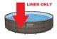 Replacement LINER for Coleman or Bestway Power Steel 18foot X 48inch Round Swimm