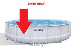 Replacement Liner for Intex 16FT X 48in ROUND Prism Frame Chevron Above Ground P