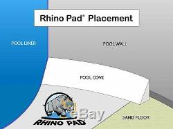 Rhino Pad 12-Foot-by-24-Foot Rectangle Pool Liner Pad for Above Ground Swimmi