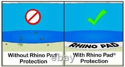 Rhino Pad 12' x 24' Rectangle Swimming Pool Liner Shield Pad Protector