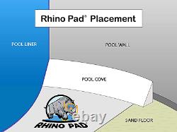 Rhino Pad 33-Foot Round Pool Liner Pad For Above Ground Swimming Pools Prevent