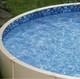 Round Above Ground 18 foot X 52 inch unibead vinyl Liner Blue Pattern
