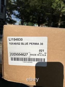 Round Above Ground Pool Liner 15'x52deep Perma Blue New In The Box Never Opened