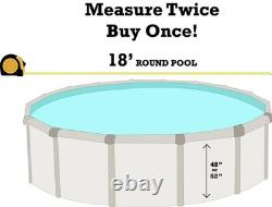 Round Overlap Pool Liner Size 18
