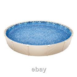 Round Pool Liner 21ft Overlap Style Pool Liner 54in Wall Height Durable