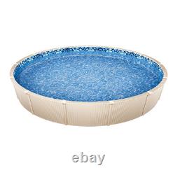 Round Pool Liner 21ft Unibead Style Pool Liner 52in Wall Height Durable