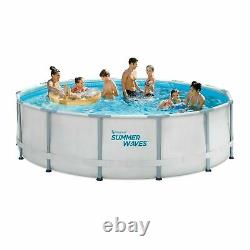 SUMMER SALE! Brand New Summer Waves Elite 14ft x 42in Frame Pool with supplies