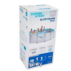 SUMMER SALE! Brand New Summer Waves Elite 14ft x 42in Frame Pool with supplies