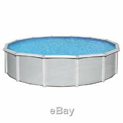 Samoan 52 Tall Steel Wall Above Ground Pool Kit with Liner