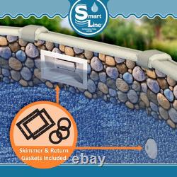 Seaside Lagoon 20 Gauge Overlap 54 Wall Height Above Ground Swimming Pool Liner