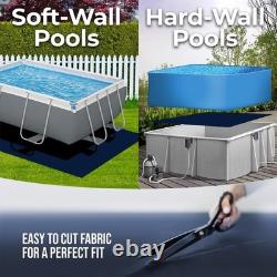 Shop Square 12-Foot-by-20-Foot Rectangle Pool Liner Pad for Above Ground Pools