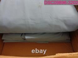 Small Stains Swimline Round Solid Blue Overlap Above Ground Swimming Pool Liner Small Stains Swimline Round Solid Blue Overlap Above Ground Swimming Pool Liner