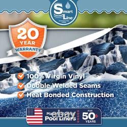SmartLine 12' Round Overlap Liner 54 H 25 Gauge (Choose Pattern)