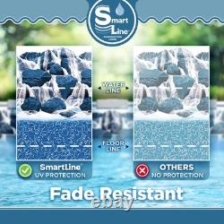SmartLine 12' Round Overlap Liner 54 H 25 Gauge (Choose Pattern)