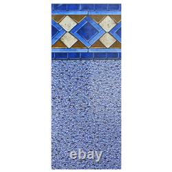 SmartLine 12' x 21' x 52 Oval Unibead 20 Gauge Above Ground Swimming Pool Liner