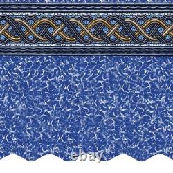 SmartLine 16' x 28' x 52 Oval Unibead 25 Gauge Above Ground Swimming Pool Liner