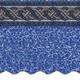SmartLine 16' x 28' x 52 Oval Unibead 25 Gauge Above Ground Swimming Pool Liner