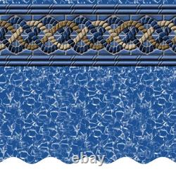 SmartLine 16' x 48 Round Unibead 25 Gauge Swimming Pool Liner Choose Pattern