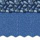SmartLine 16' x 52 Round Unibead 25 Gauge Swimming Pool Liner Choose Pattern