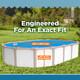 SmartLine 18' x 30' Oval Overlap 25 Gauge Swimming Pool Liner Choose Pattern