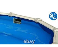 SmartLine Blue 30 Gauge Above Ground Swimming Pool Liner Overlap 27x48/52