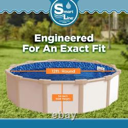 SmartLine Boulder Swirl 20 Gauge Overlap 54 Wall Height Swimming Pool Liner