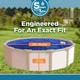 SmartLine Crystal 20 Gauge Overlap 54 Wall Height Swimming Pool Liner