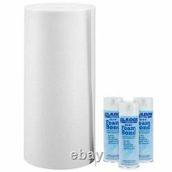 SmartLine Roll Wall Foam With Spray Adhesive Kit (Choose Size)