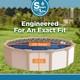 SmartLine Seaside Lagoon 20 Gauge Overlap Swimming Pool Liner Choose Size