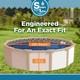 SmartLine Seaside Lagoon 25 Gauge Overlap Swimming Pool Liner Choose Size