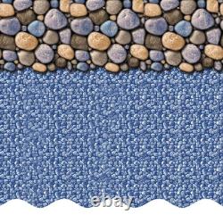 SmartLine Seaside Lagoon Overlap 20 Gauge 54 Wall Height Swimming Pool Liner