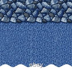 Smartline 12' x 18' x 52 Oval 25 Gauge Unibead Above Ground Pool Liner