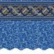 Smartline 16' x 54 Round Unibead 25 Gauge Above Ground Swimming Pool Liner