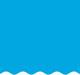 Smartline 8 Ft round Swimming Pool Liner Solid Blue Overlap Style 48-52 In