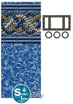 Smartline Rectangular Mystri Beaded 5½' Deep End Liner for use with Kayak Pools