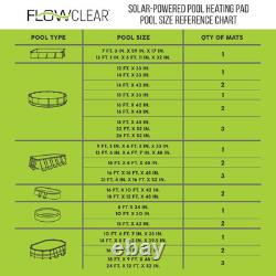Solar Pool Heating Pad 43 X 67 in Rectangular for above Ground Swimming Pools