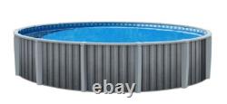 St. Kitts Above Ground Swimming Pool Kit with Overlap Liner & Skimmer