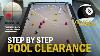 Step By Step Pool Table Clearance Pool School