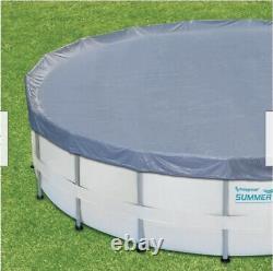 Summer Waves 14ft Elite Frame Pool with Cover, Pump, and Ladder- SHIPS FREE & FAST