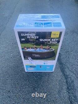 Summer Waves 14ft x 36in Quick Set Swimming Pool withFilter / Pump NEW