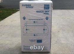 Summer Waves 14x36 Quick Set Above Ground Swimming Pool with Filter Pump NEW