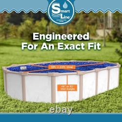 Sunlight 12x24 Ft Oval Pool Liner 20-Gauge Virgin Vinyl Overlap Wall