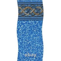 Swim Central 18' Round Gold 52IN Unibead Above Ground Swimming Pool Liner