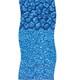 Swim Central 18x33FT Blue Boulder Swirl 48/52IN Oval Above Ground Pool Liner