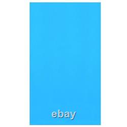 Swimline 15 Ft Solid Blue Round Above Ground Swimming Pool Overlap Liner (Used)