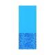 Swimline 18 Foot Swirl Blue Round Above Ground Pool Wall Overlap Liner(Open Box)