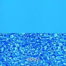 Swimline 18-Ft Round Above Ground Swimming Pool Wall Overlap Liner, Swirl B