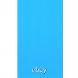 Swimline Above Ground Pool Liner, 30-Feet Round Blue Overlap, Standard Gauge
