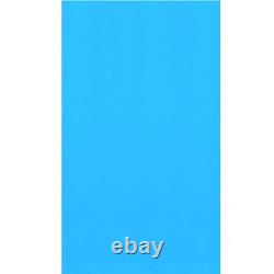 Swimline Above Ground Pool Liner, 30-Feet Round Blue Overlap, Standard Gauge